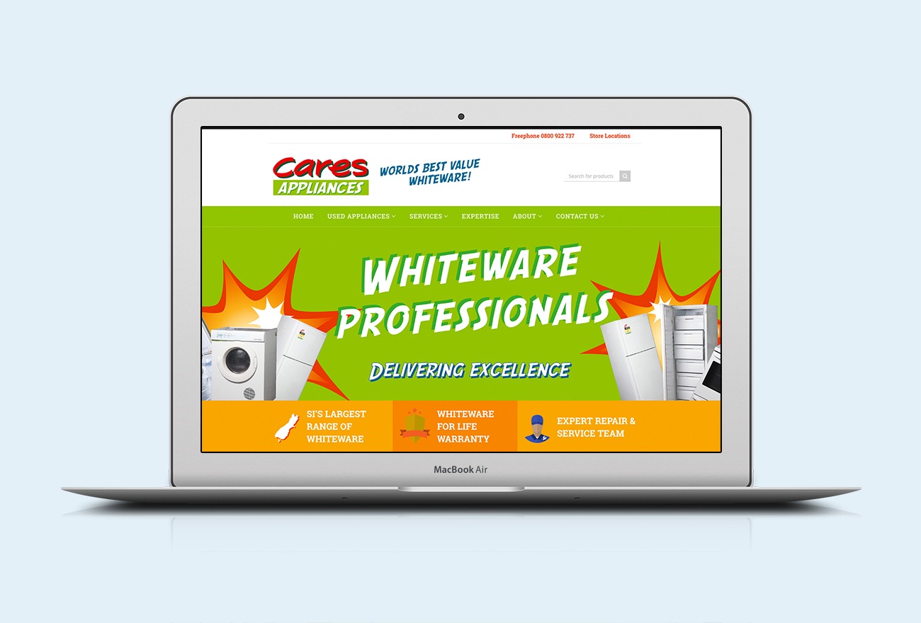 Cares Appliances Christchurch the Whiteware Professionals