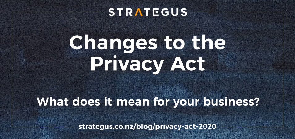 Privacy Act changes 2020